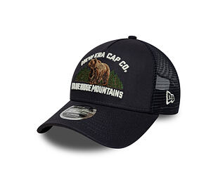 Kappe New Era - Branded Graphic 9FORTY M-CROWN A-Frame Trucker - Navy