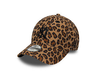 Kinder Kappe New Era - MLB Leopard Cord 9FORTY - NY Yankees - Stone / Black