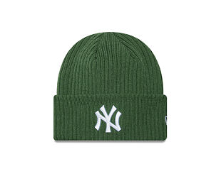 Mütze New Era - MLB Wide Cuff Beanie Medium Knit - NY Yankees - Cilantro Green
