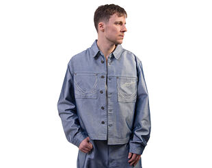 Jeansjacke Karl Kani - Kani Jeans Cropped Silver Denim Jacket