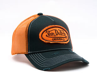 Kappe Von Dutch - Baseball - Vintage Distressed - Orange / Navy