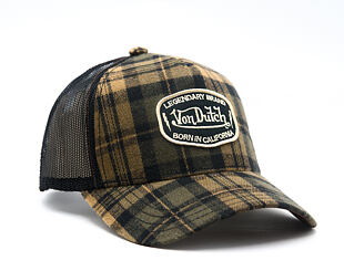 Kappe Von Dutch - Baseball - Checkered Patch - Brown