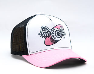 Damen Kappe Von Dutch - Baseball - Embroidery - White / Pink