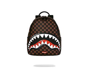Rucksack Sprayground - Sharks In Paris Wtf Bubble Brown Check Savage Backpack