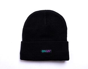 Mütze Oakley B1B Gradient Patch Beanie - Black