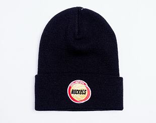 Mütze Mitchell & Ness Houston Rockets HWC Team Logo Cuff Knit Black