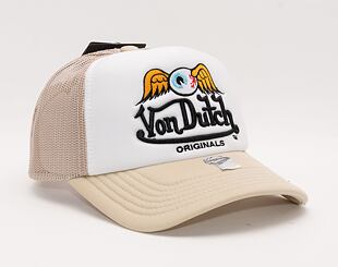 Kappe Von Dutch Baker Trucker Foam White/Tan
