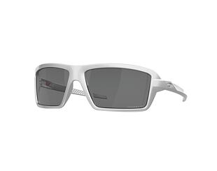 Sonnenbrille Oakley Cables X-Silver w/Prizm Black Polar 0OO9129 91291263