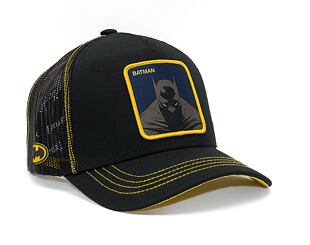 Kappe Capslab Batman - Batman Schwarz/Gelb Trucker Schwarz / Gelb