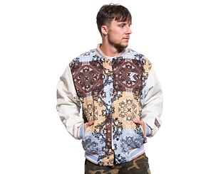 Jacke Karl Kani OG Block Paisley College Jacke hellblau/multicolor