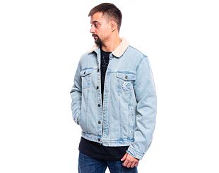 Jacke Karl Kani OG Denim Trucker Jacket hell dirty blue