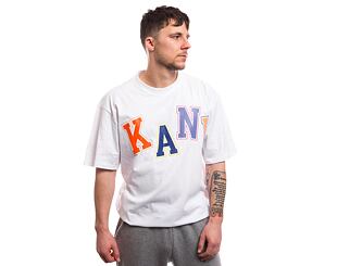 T-Shirt Karl Kani Woven Signature Multicolor Logo Tee white
