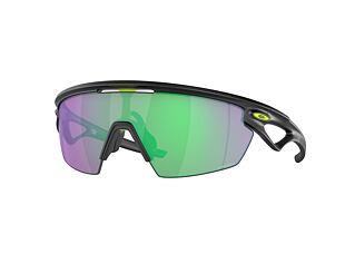 Sonnenbrille Oakley Sphaera Prizm Road Jade - Matte Black