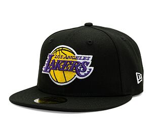 Kappe New Era - NBA Essential 59FIFTY - LA Lakers - Schwarz / Teamfarbe