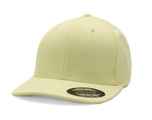 Kappe Yupoong Flexfit Pastel Melange Cap Yellowcream