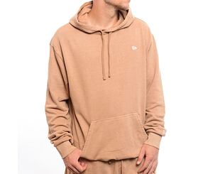 Pullover New Era Washed Oversized Hoody - Orange / White