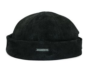 Mütze Stetson Docker Pig Skin Black
