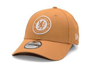 Kappe New Era - Pop Outline 9FORTY - Chelsea FC Lion Crest - Ochre / White