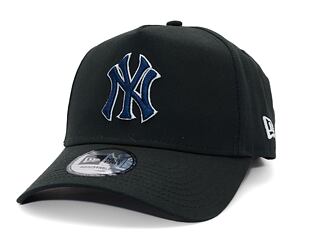 Kappe New Era - MLB World Series Patch 9FORTY A-Frame - NY Yankees - Black / Navy