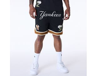 Shorts New Era - MLB Floral Mesh - NY Yankees - Black