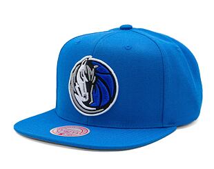 Kappe Mitchell & Ness - NBA Team Ground 2.0 Snapback - Dallas Mavericks - Blue
