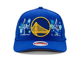Kappe Adam Wave - Custom NBA Paint the Bridge - Golden State Warriors - Blue / Gold