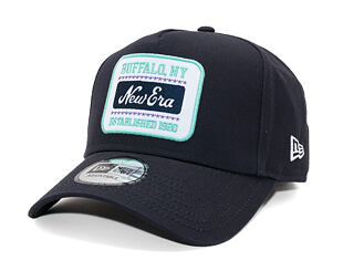 Kappe New Era - Branded Washed Patch 9FORTY A-Frame - Navy