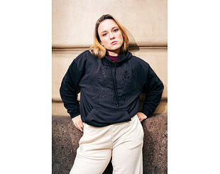 Damen Pullover New Era - Crest Hoodie - Black