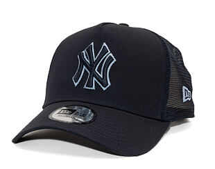Kappe New Era - MLB Outline 9FORTY Trucker - NY Yankees - Navy