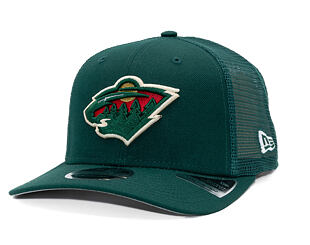 Kappe New Era - NHL Core Mesh 9SEVENTY Stretch-Snap - Minnesota Wild - Team Color