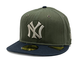 Kappe New Era - MLB Three Looms "American Herringbone" 59FIFTY - NY Yankees - Team Color