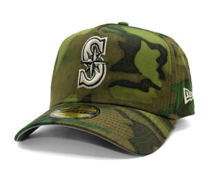 Kappe New Era - MLB Ripstop Camo 59FORTY - Seattle Mariners - Woodland Camo