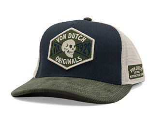 Kappe Von Dutch - Silk Visor Badge Trucker