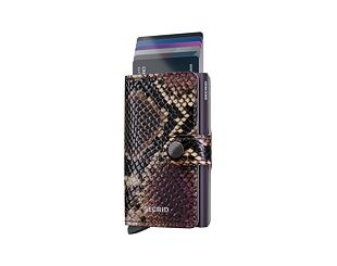 Geldbörse Secrid - Miniwallet Serpent - Purple