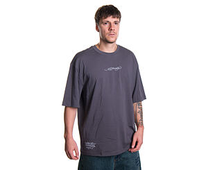 T-Shirt Ed Hardy - Mens Don Wolf Eagle Panther Relaxed T-Shirt - Charcoal