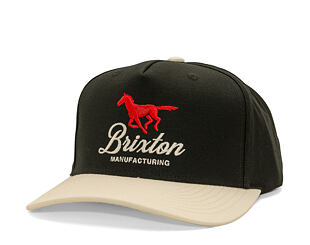 Kappe Brixton - Leisure Snapback - Black/White Cap
