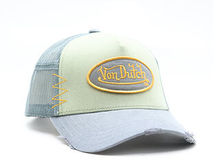 Kappe Von Dutch - Trucker - Patch - Green / Light Blue