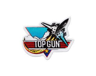 Bügelbild Monoquick - Top Gun stíhačka 5,5 x 7 cm