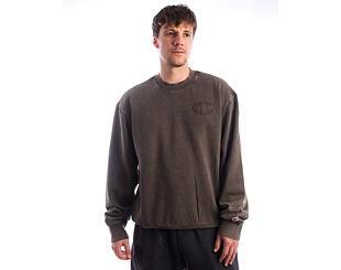 Pullover Champion - Washed Black Crewneck Sweatshirt