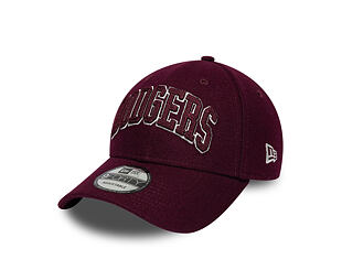 Kappe New Era - MLB Wordmark 9FORTY - LA Dodgers - Maroon