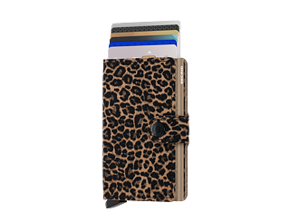 Geldbörse Secrid Miniwallet Leo Beige