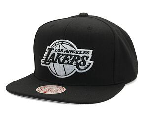 Kappe Mitchell & Ness - Evergreen Black/White Snapback - LA Lakers - Black
