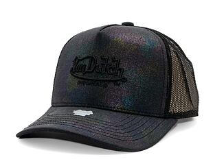 Kappe Von Dutch - Trucker Newark - Caps - Cot Twill Denim - Black