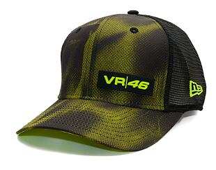 Kappe New Era - Valentino Rossi VR46 Halftone 9FIFTY Stretch-Snap - Black / Upright Yellow