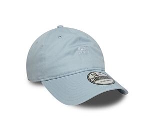 Kappe New Era - Slogan 9TWENTY Slow Down - Baby Blue / White