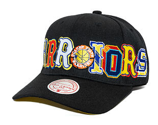 Kappe Mitchell & Ness - NBA Hyper Type Pro Snapback HWC - Golden State Warriors - Black