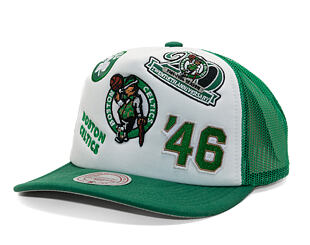Kappe Mitchell & Ness - Gridlock Trucker - Boston Celtics - White