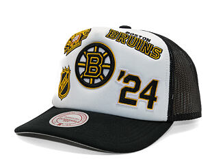 Kappe Mitchell & Ness - Gridlock Trucker - Boston Bruins - White