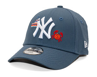 Kinder Kappe New Era - MLB Nautical Icons 9FORTY - NY Yankees - Muted Indigo