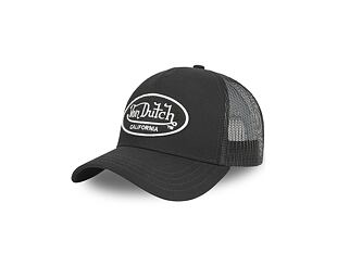 Kappe Von Dutch - Trucker - Cali Brushed Patch - Schwarz